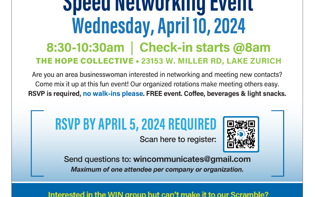 FREE Speed Networking Event